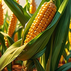 Collect 5 total amount of corn Box Art